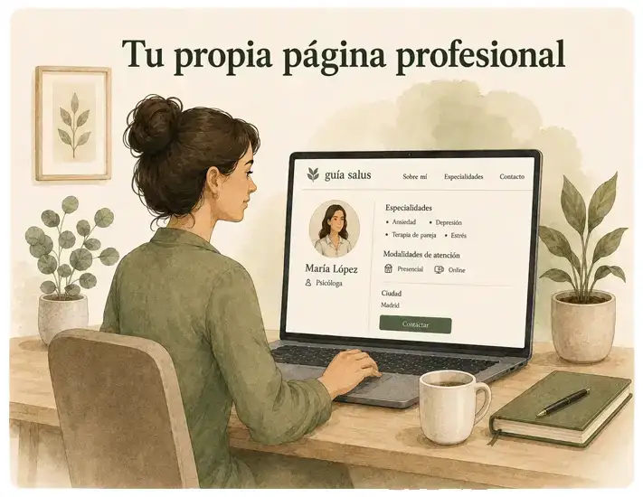 Tu propia página profesional